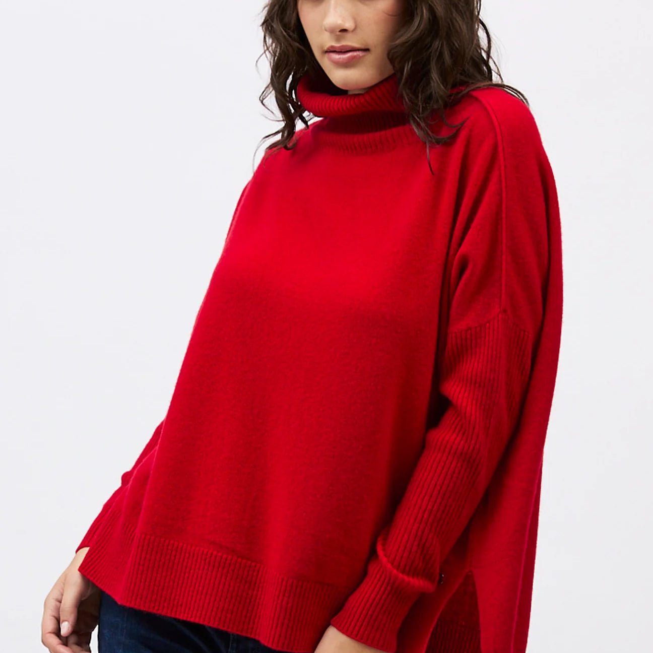 Mia Fratino Gigi Step Roll Neck Knit Cashmere