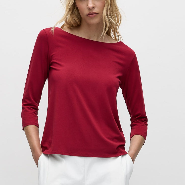 Mela Purdie Relaxed Boat Neck Jersey