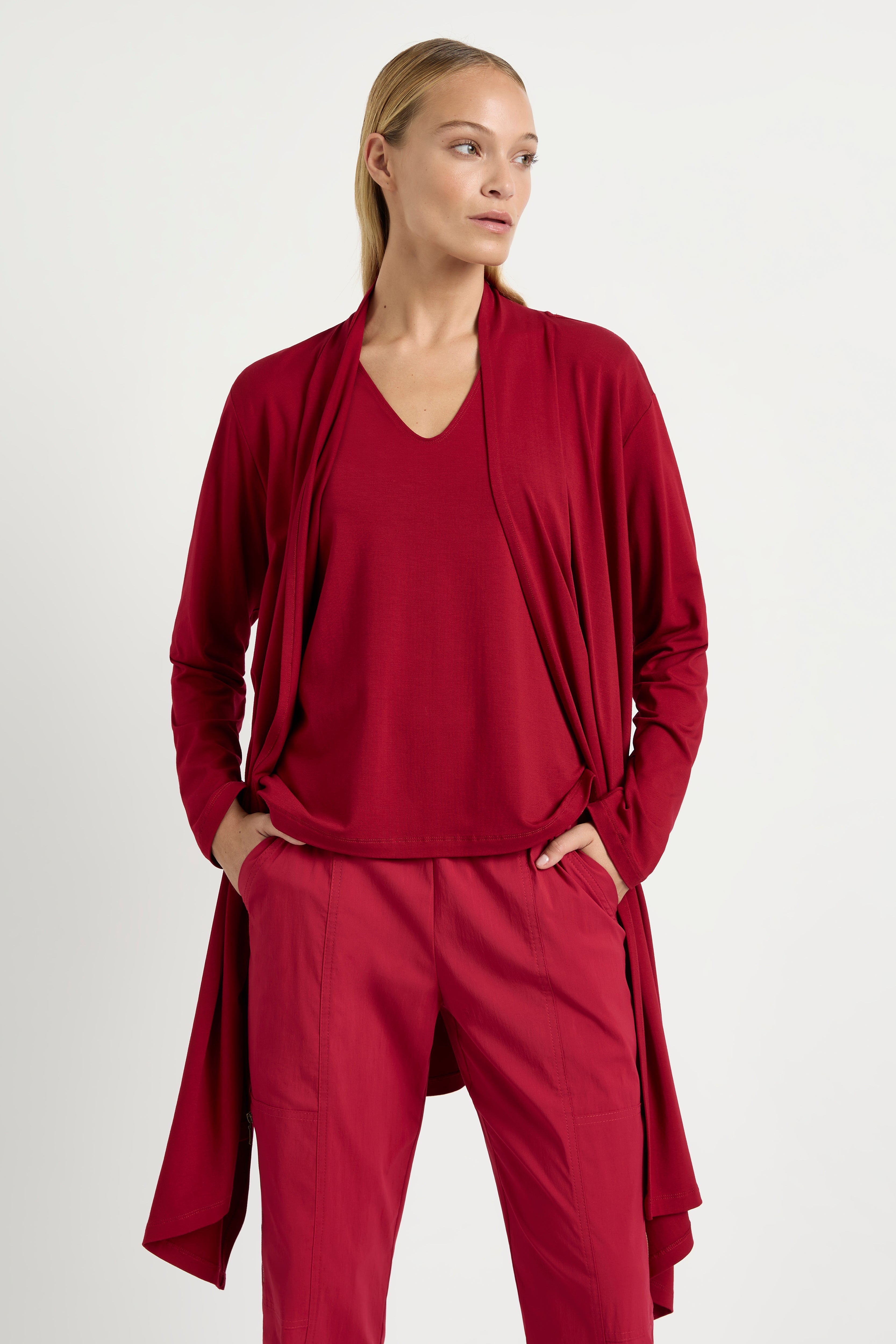 Mela Purdie Relaxed V Top Jersey