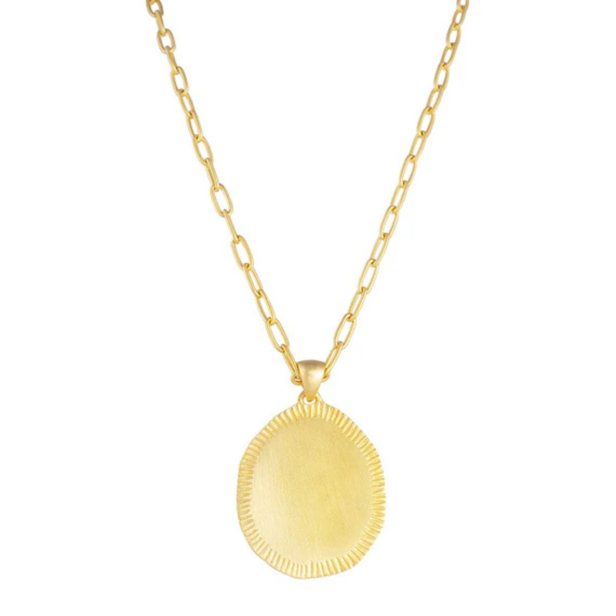 FAIRLEY Gold Horizon Necklace