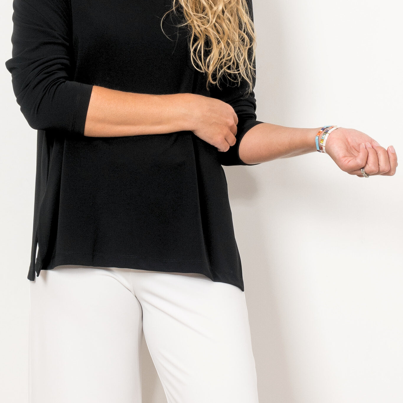 Mela Purdie Chisel Sweater Powder Knit