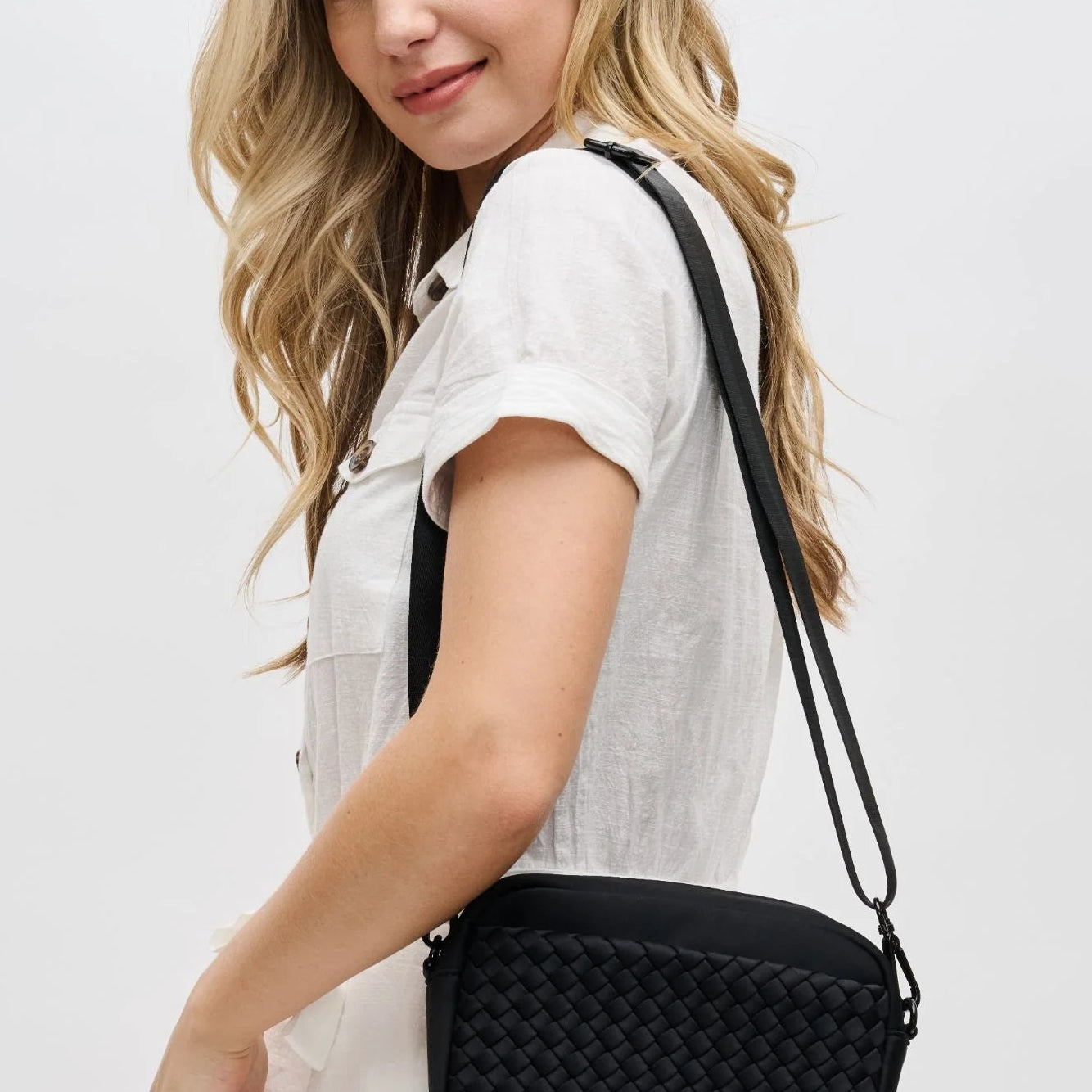 Sol & Selene Inspiration Woven Neoprene Crossbody