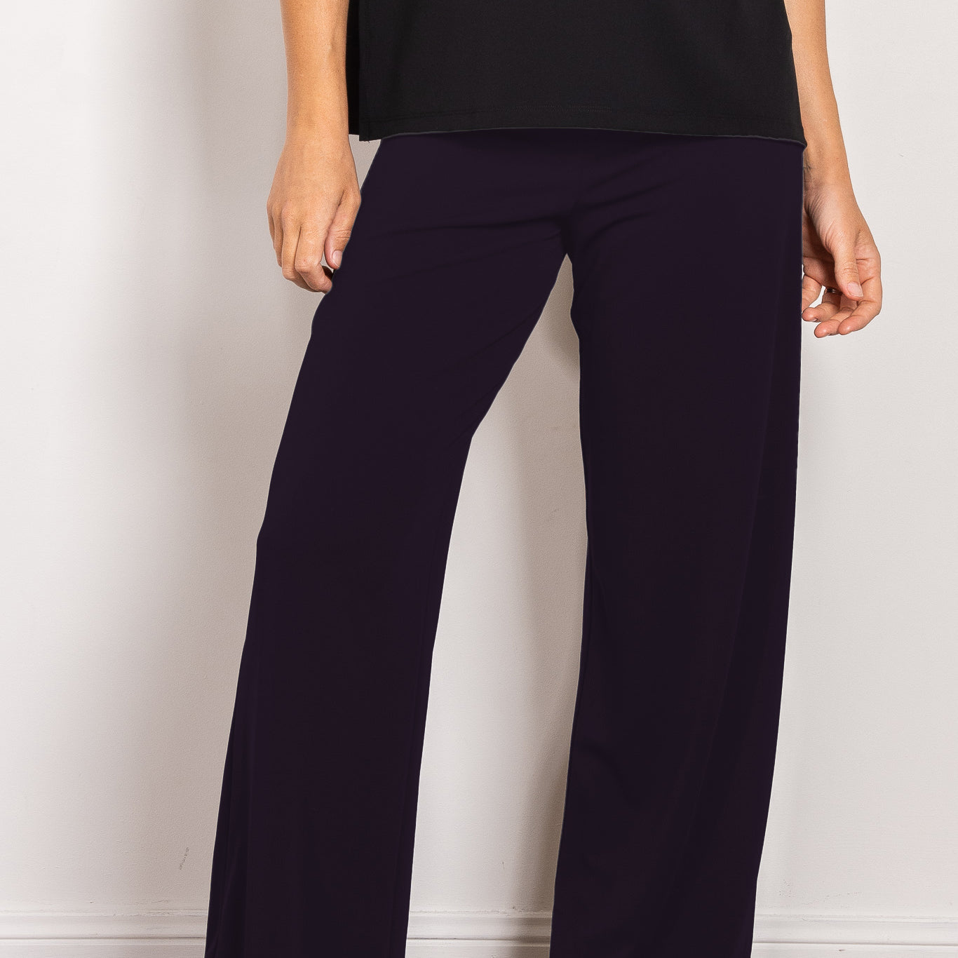 Mela Purdie Palazzo Pant Powder Knit