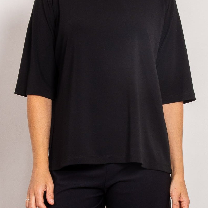 Mela Purdie Stretch Plaza Top Powder Knit