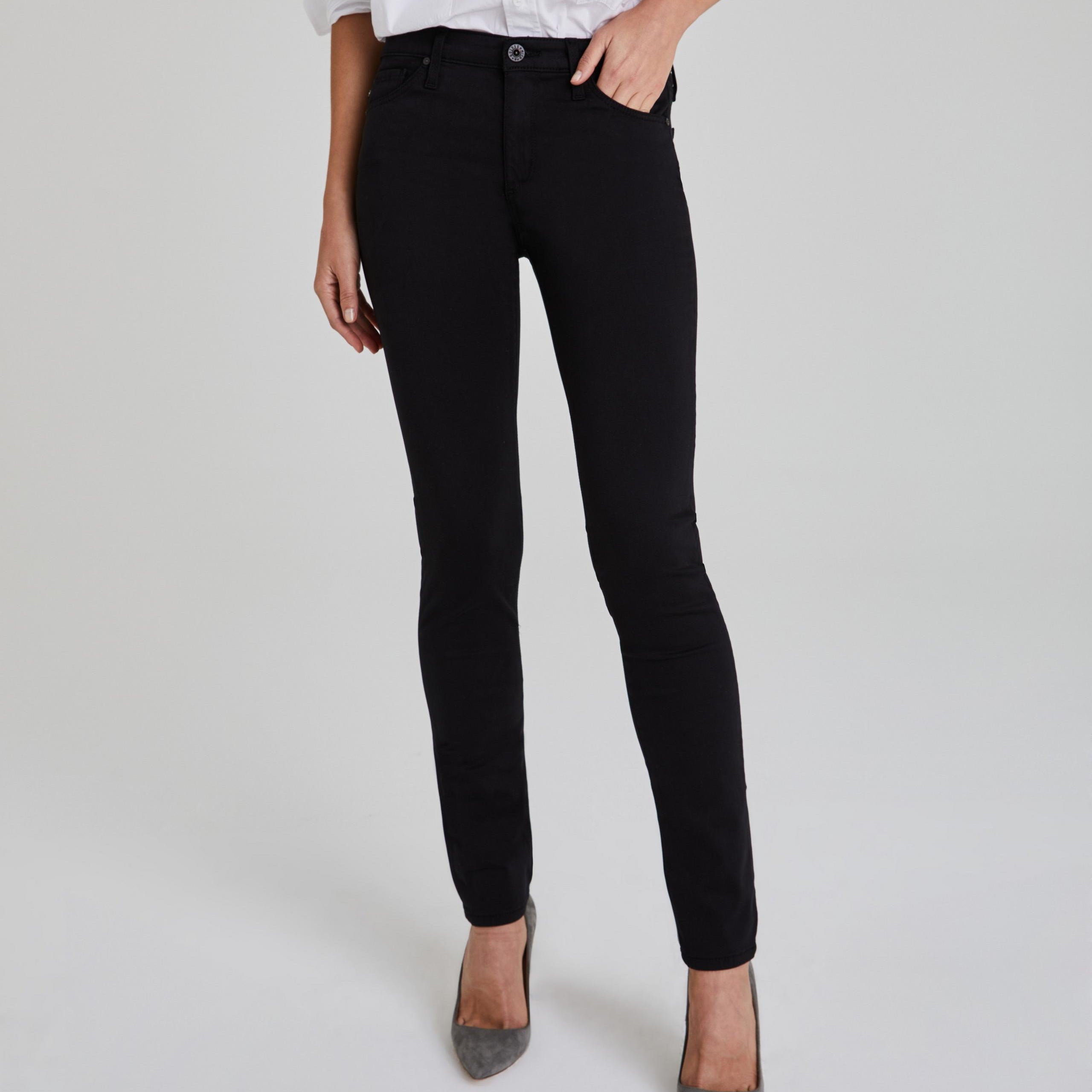 AG JEANS Prima Jean Super Black