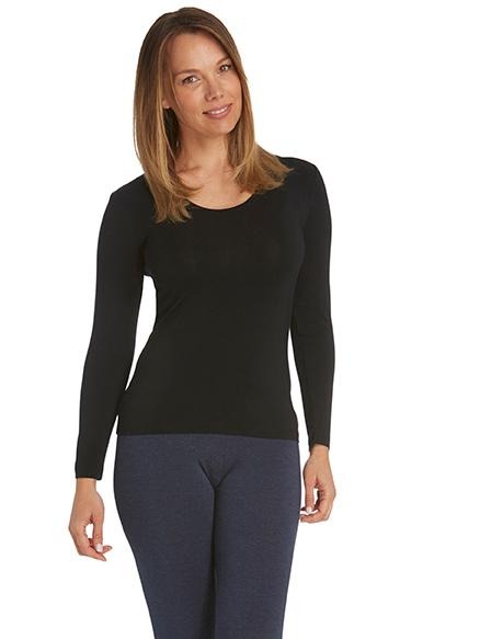 Tani Scoop Neck Long Sleeve Top - Impulse Boutique
