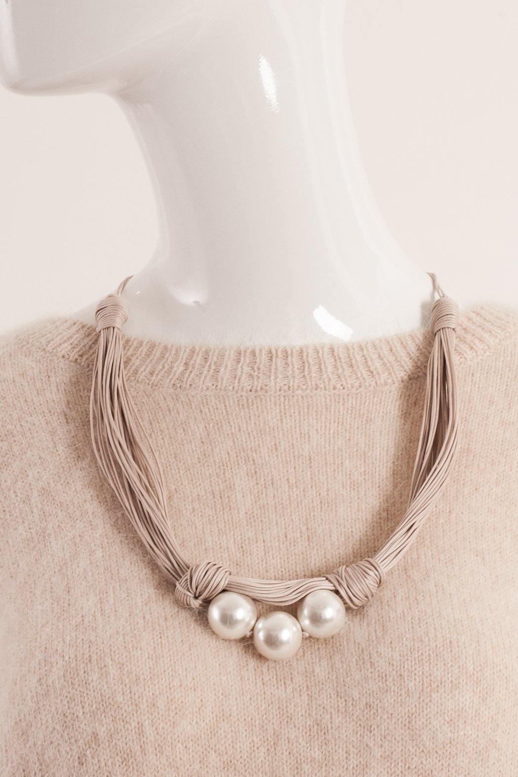 Gingerlily Multi-strand Adjustable Pearl Necklace - Impulse Boutique
