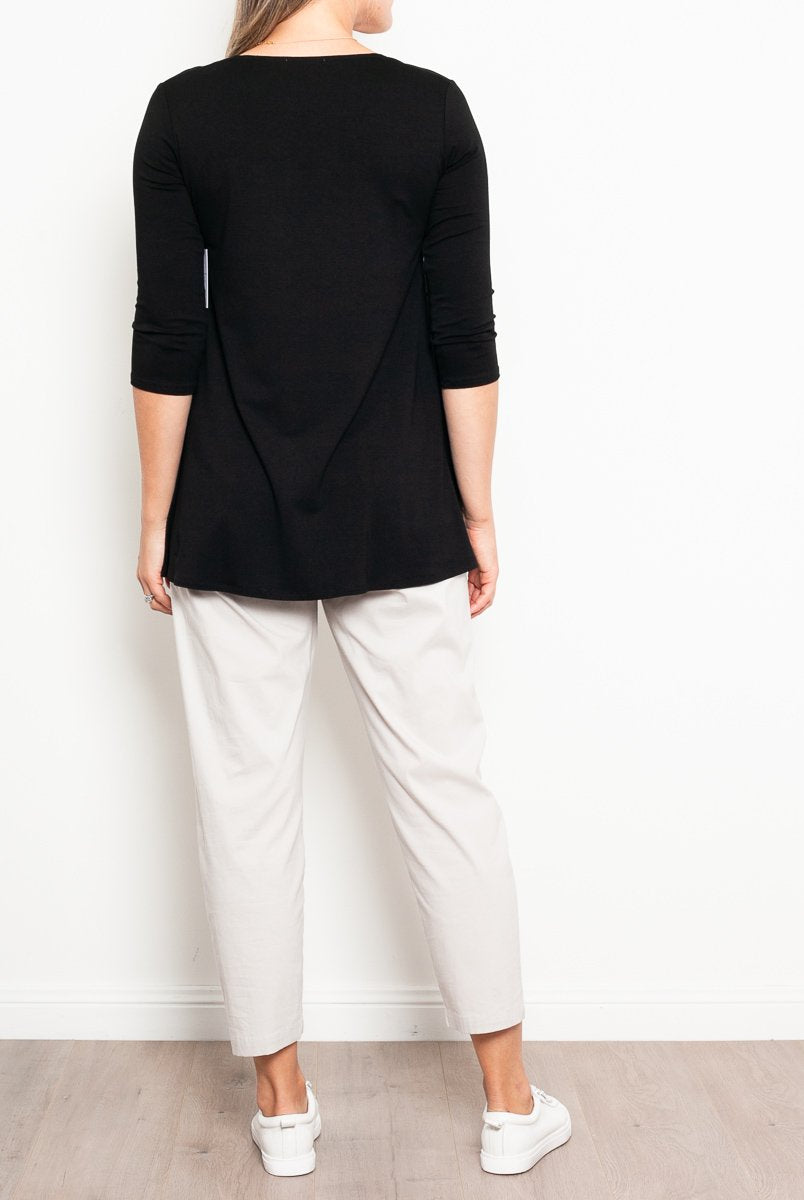 Mela Purdie Relaxed Loose Top Jersey - up to size 20 - Impulse Boutique