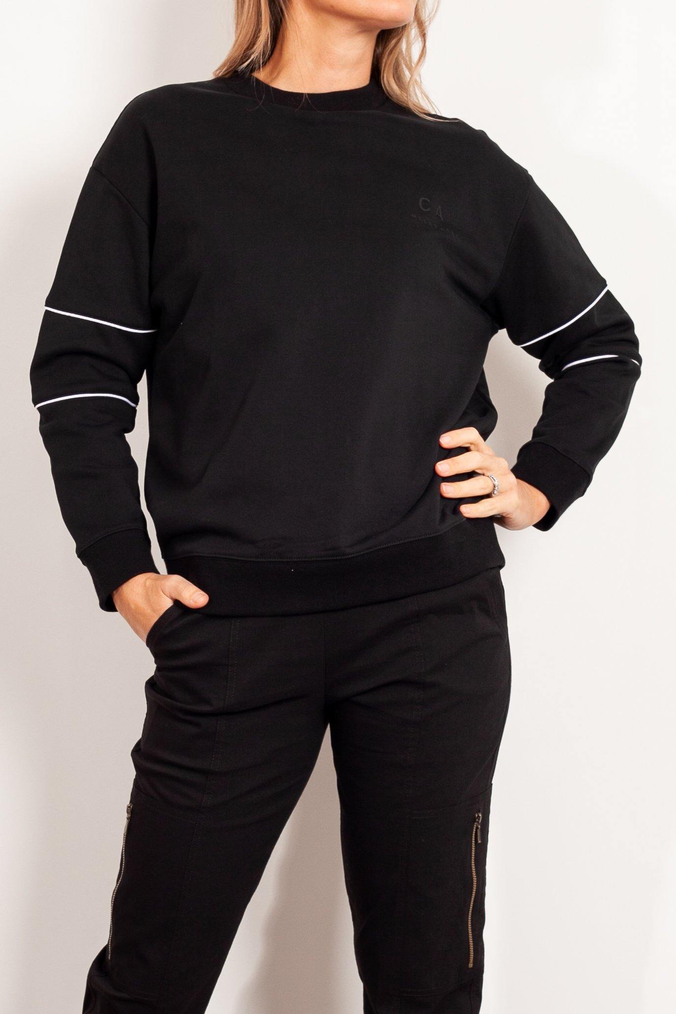 Casa Kuma Hooped Sleeve Sweater - Impulse Boutique