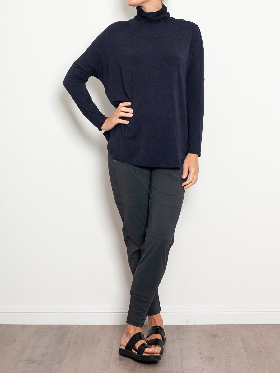 Tani Marle Swing Turtle Neck Top - Impulse Boutique