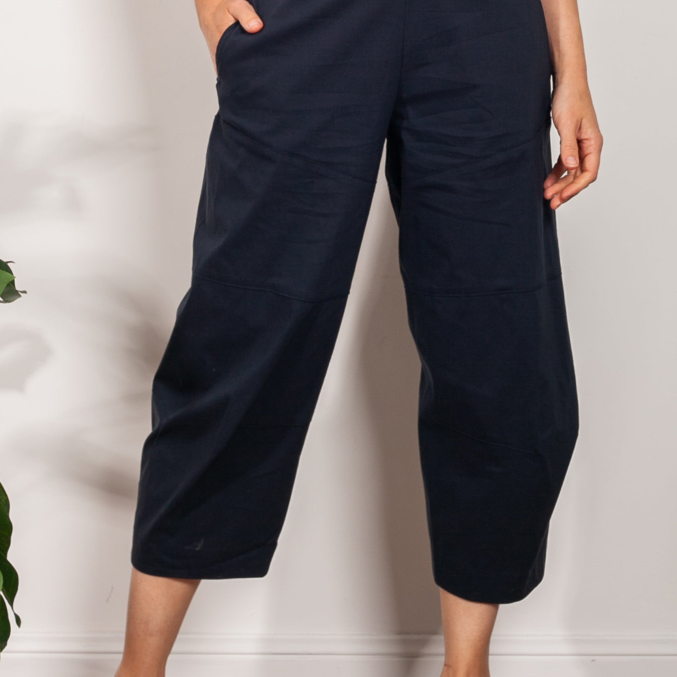 Mela Purdie Cropped Tuscan Pant Microprene