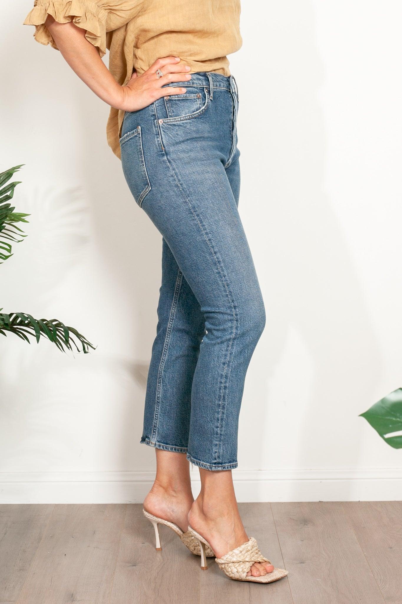 AGOLDE Riley High Rise in Transfer - Impulse Boutique