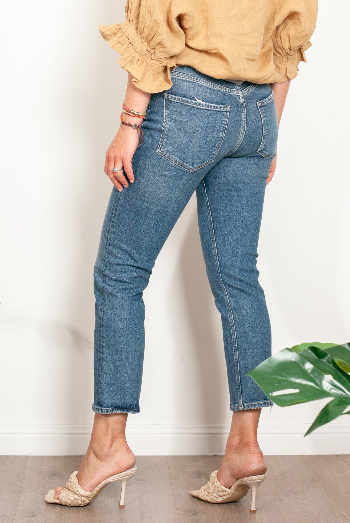 AGOLDE Riley High Rise in Transfer - Impulse Boutique