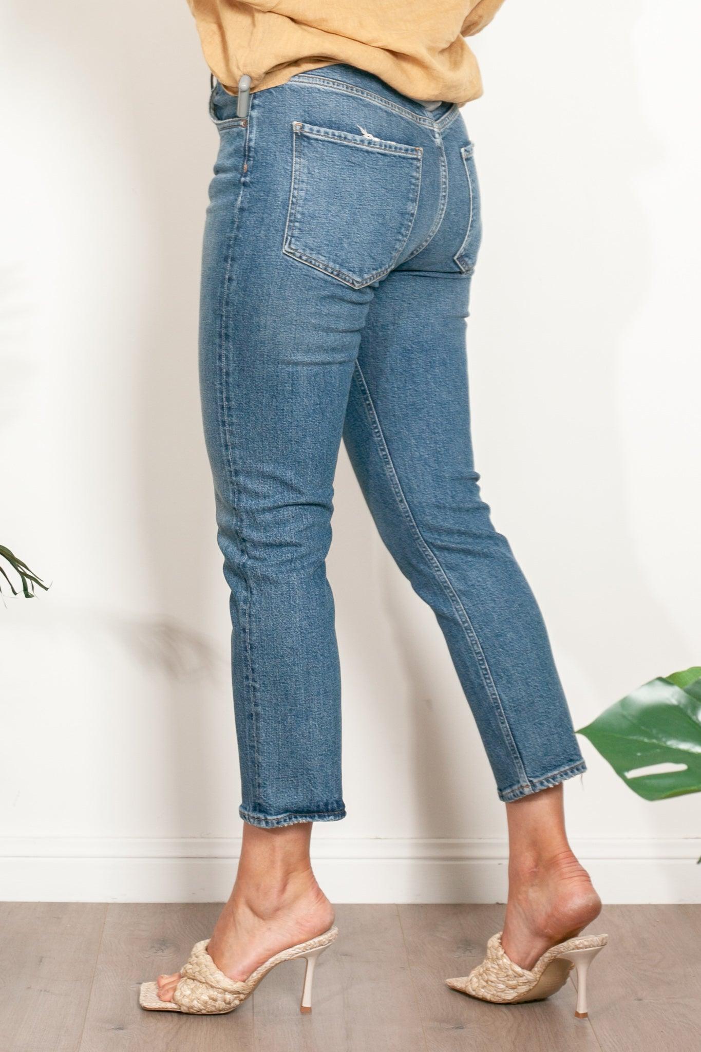 AGOLDE Riley High Rise in Transfer - Impulse Boutique