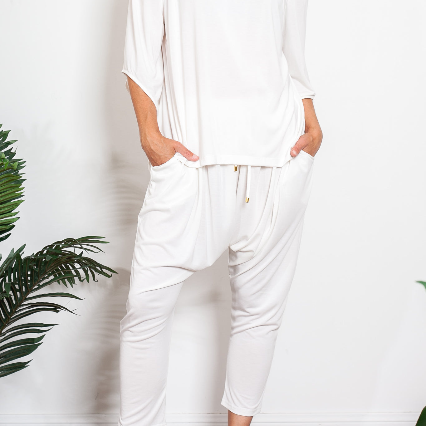 Xhayl Vesta Dropcrotch Modal Pant