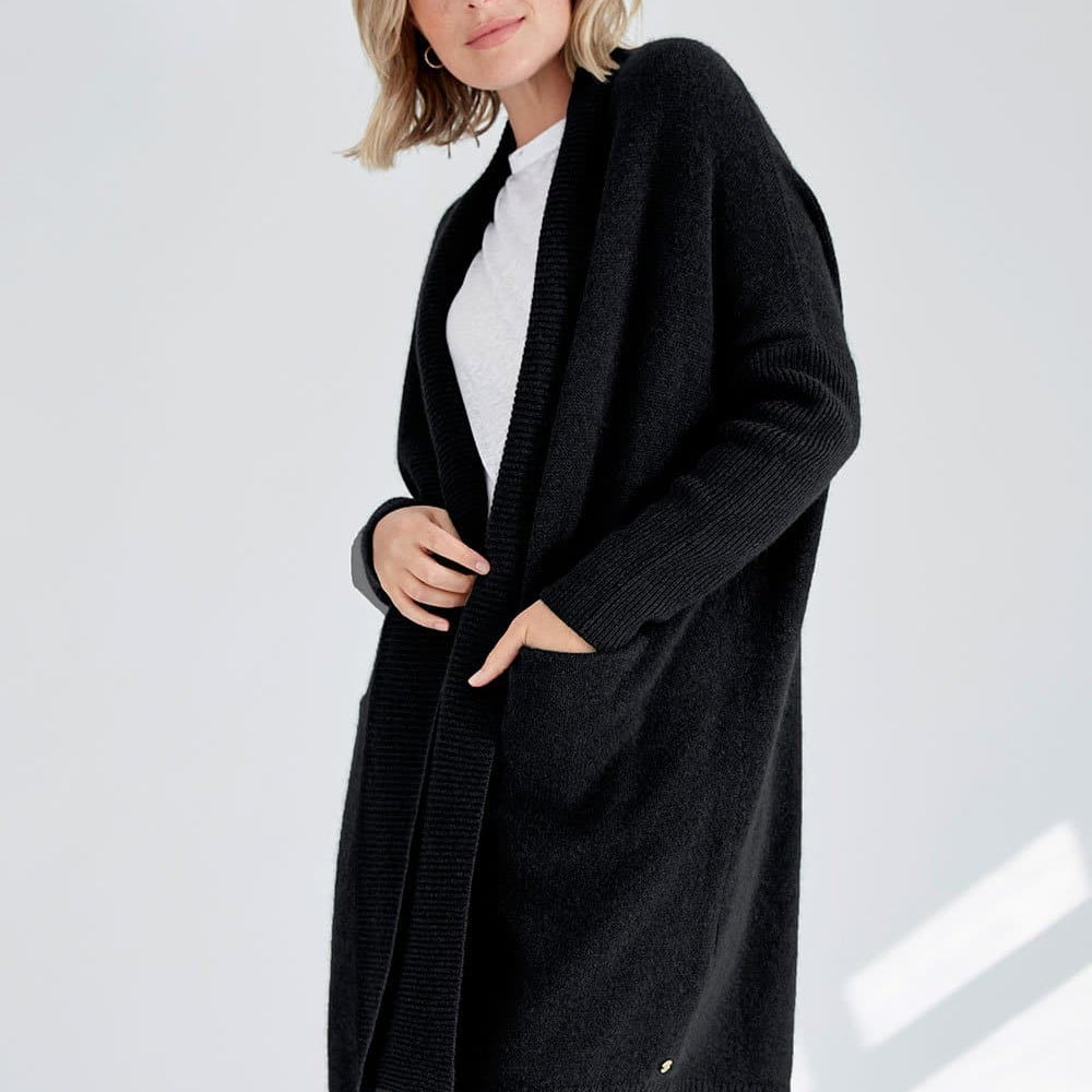 Mia Fratino Cassie Oversized Luxury Cashmere Cardi