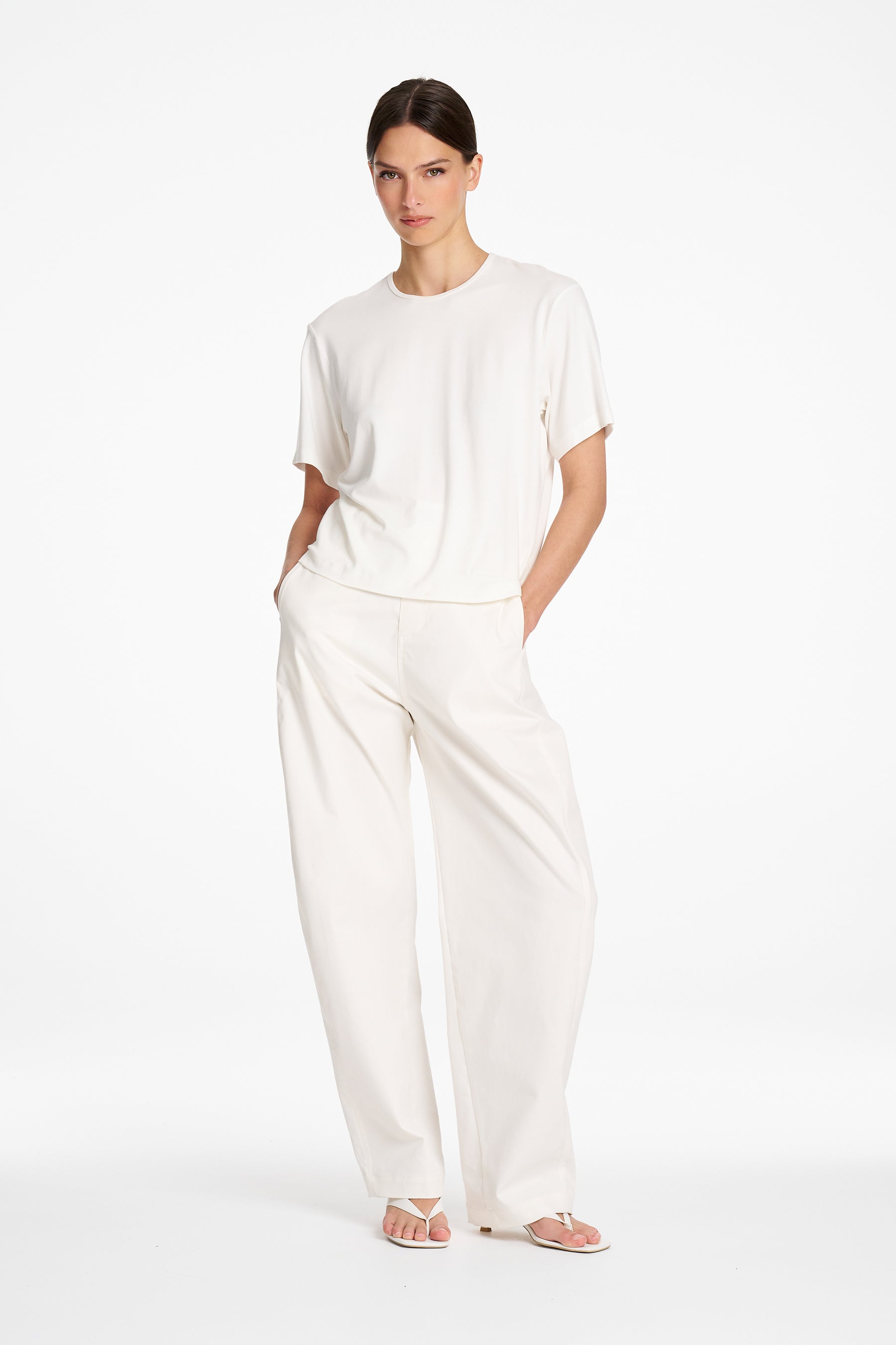 Signature Mela Purdie Barrel Pant Organic Cotton Twill