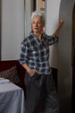 M.A. Dainty Pheonix Plaid Shirt
