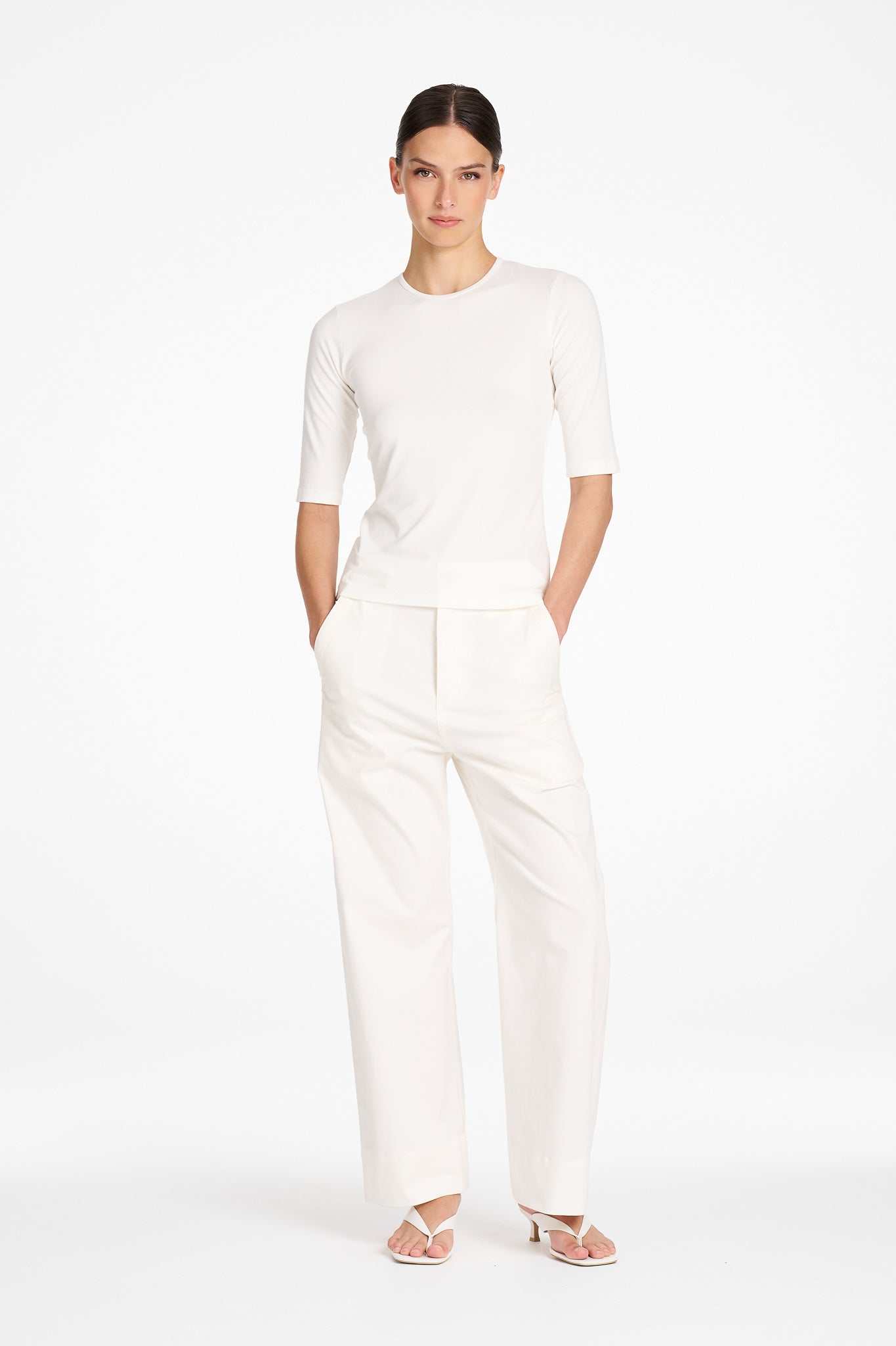 Signature Mela Purdie Half Sleeve Top Matte Jersey