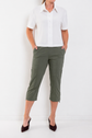 Mela Purdie Cropped Zip Cargo Microprene
