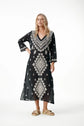 One Season Long Goa Dress Embroidery