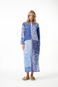 One Season Llew Maxi Dress Blue Mosaic