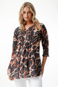 One Season Poppy Top Terra Leopard