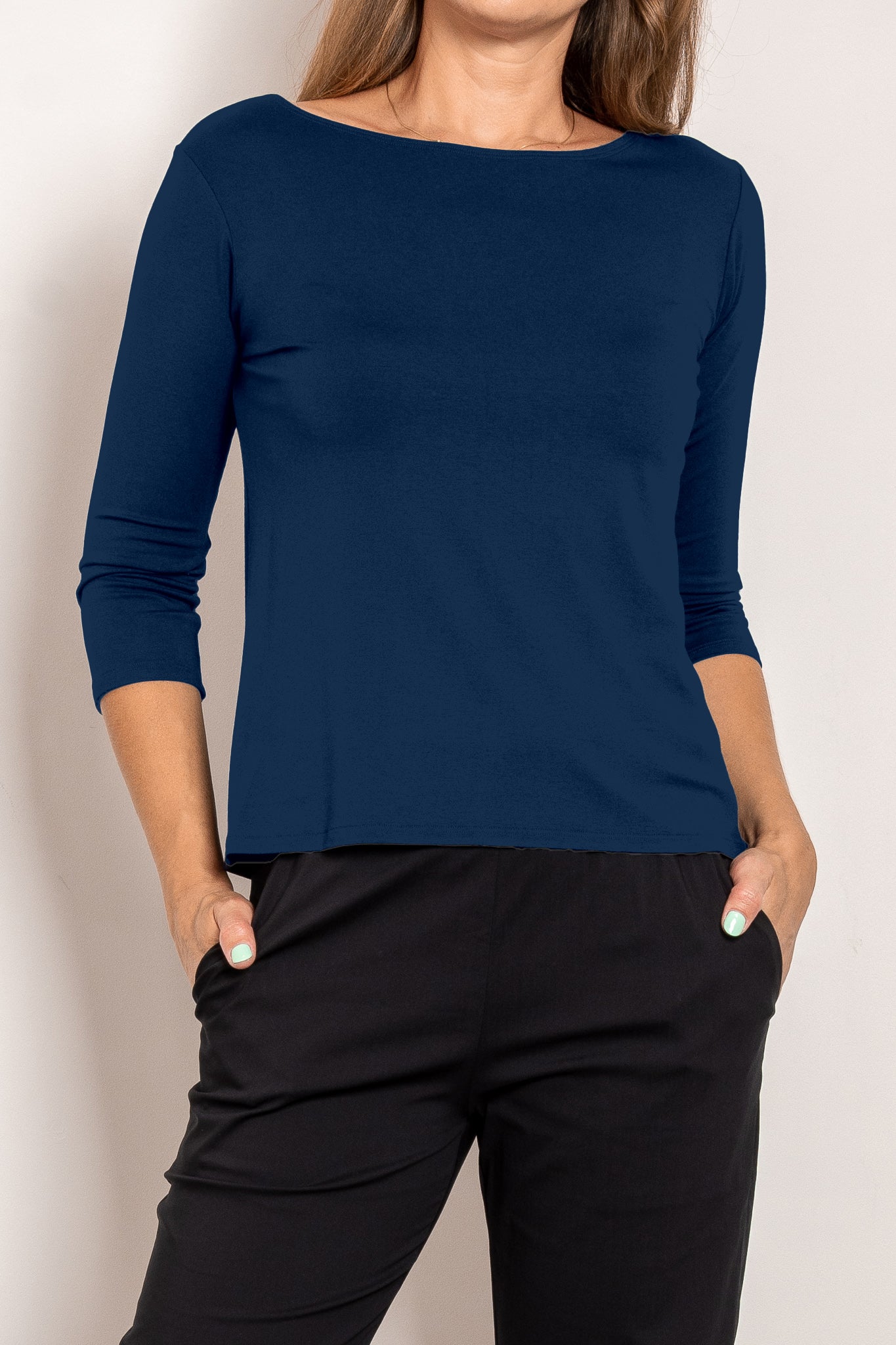 Mela Purdie Relaxed Boat Neck Jersey