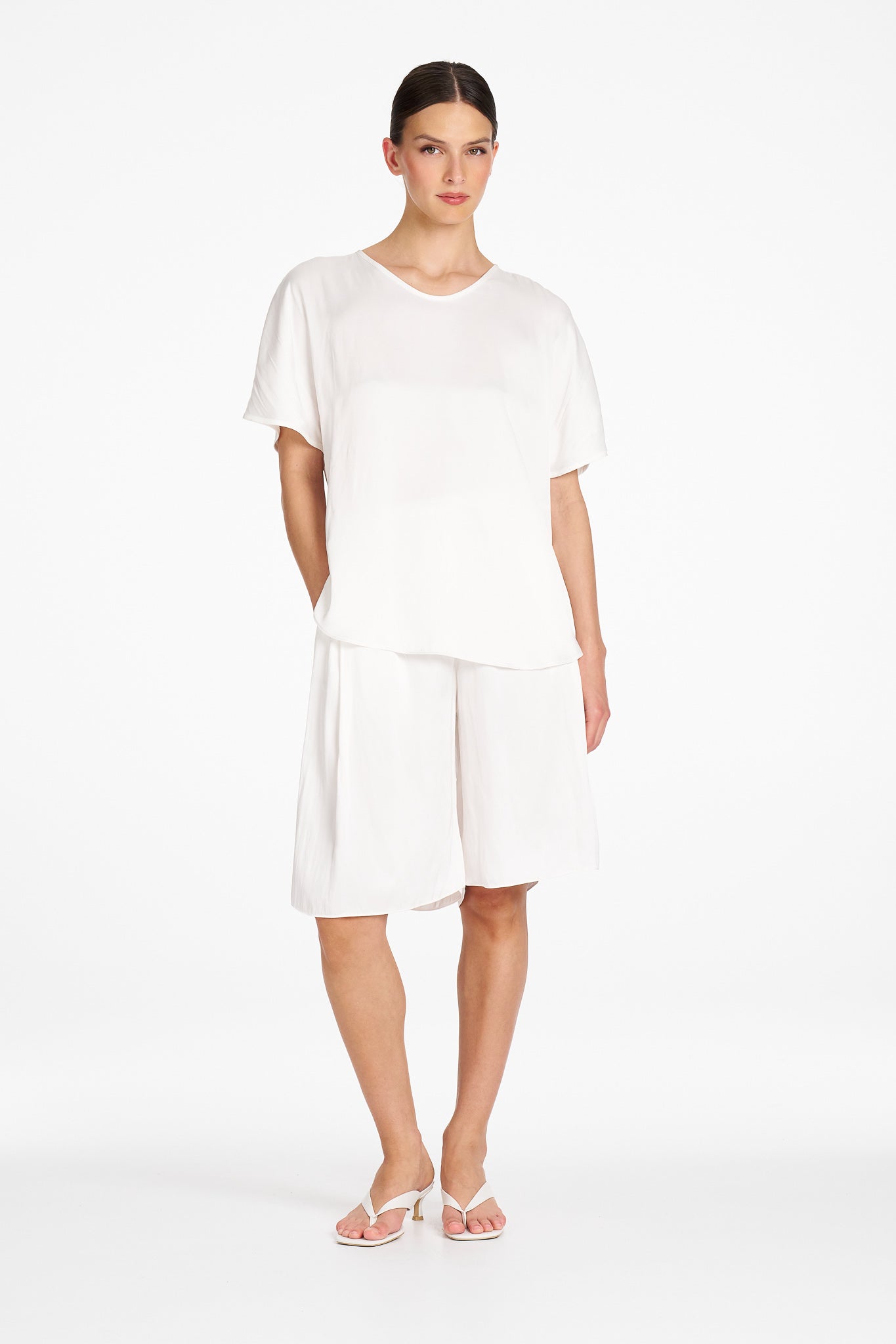 Signature Mela Purdie Raglan Shell Charmeuse