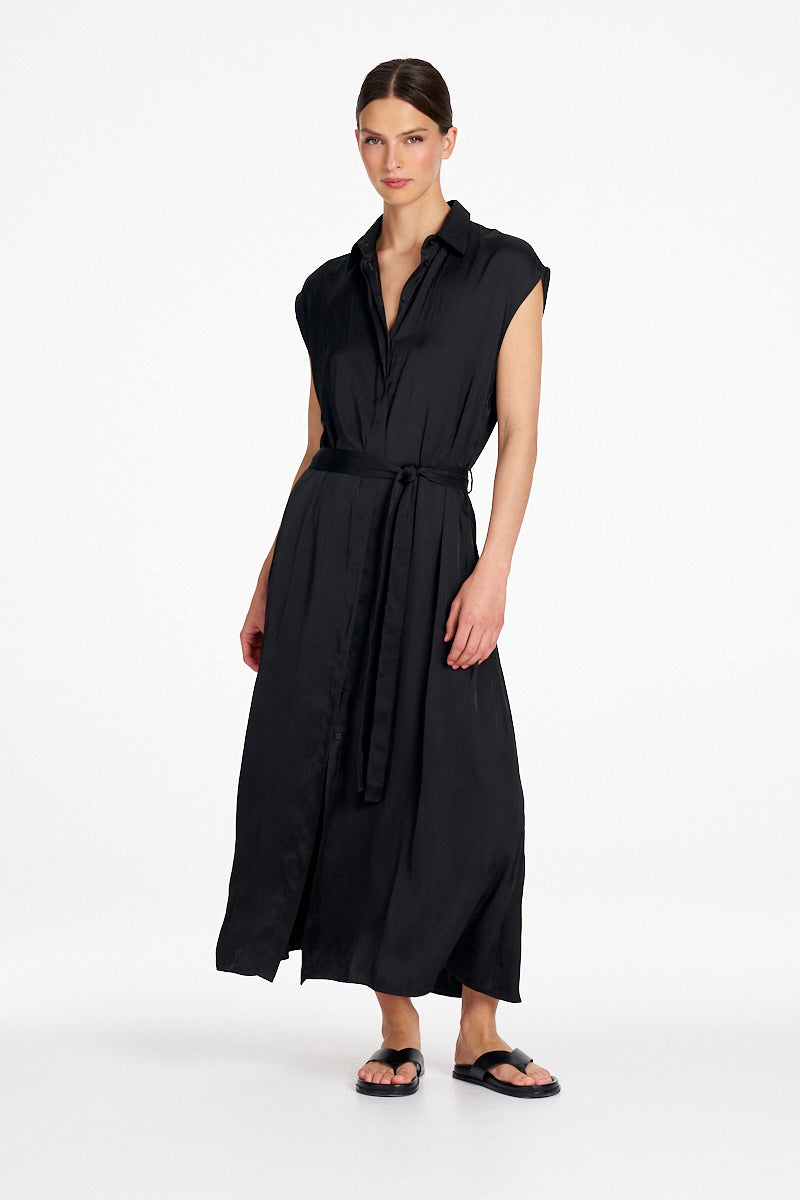Signature Mela Purdie Tabbard Dress Charmeuse