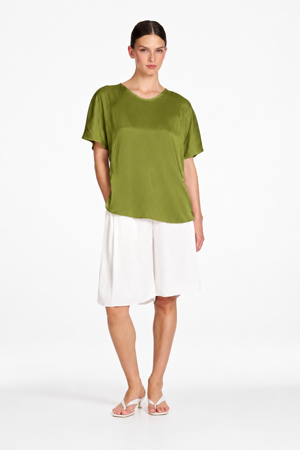 Signature Mela Purdie Raglan Shell Charmeuse