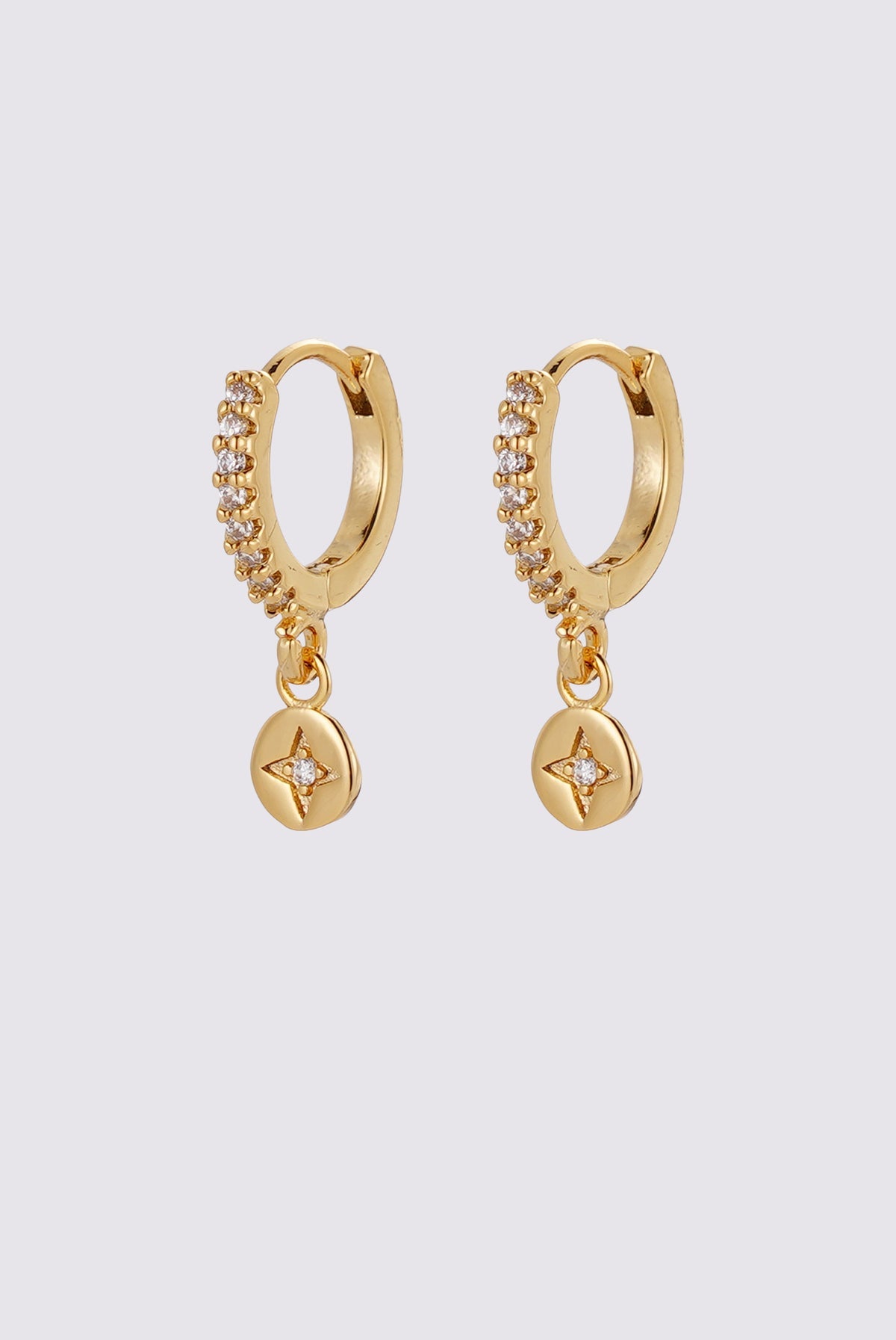 Zafino Holly Huggie Earrings