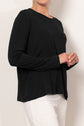 Mela Purdie Zip Trunk Sweater Matte Jersey