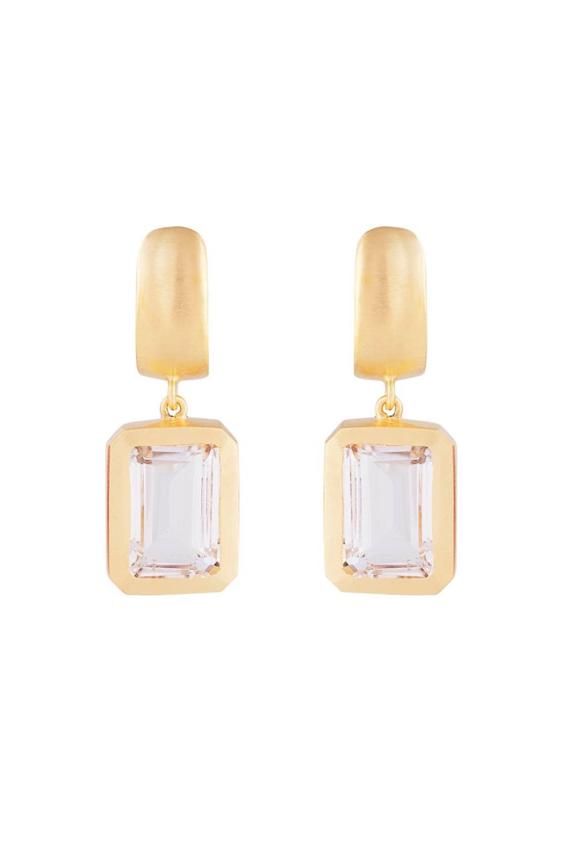 FAIRLEY Crystal Cocktail Earrings