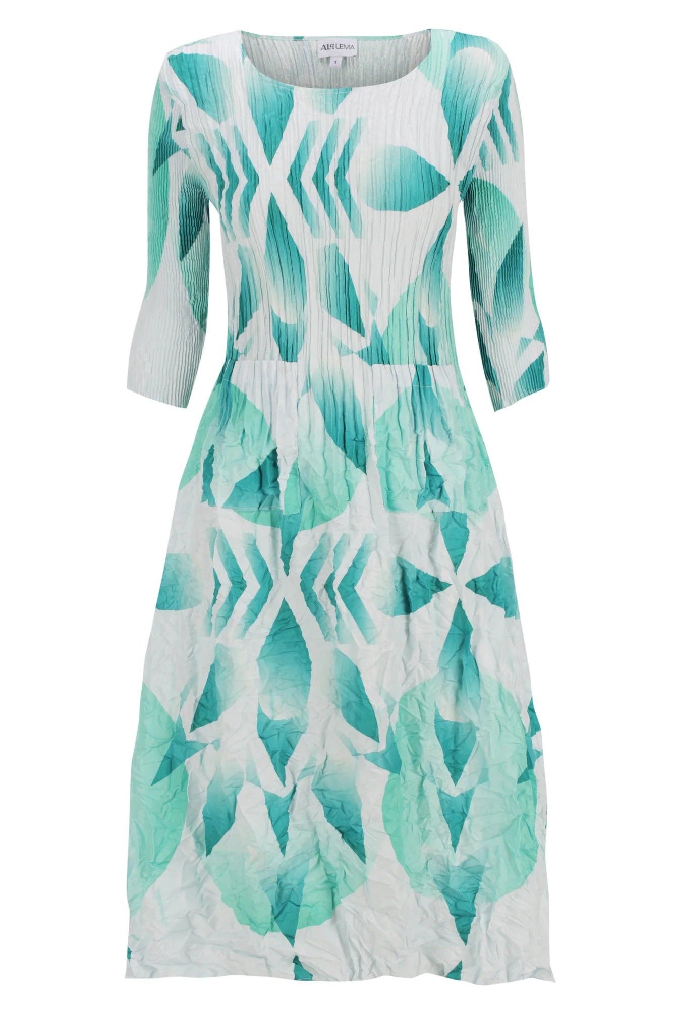 Alquema 3/4 Sleeve Smash Pocket Dress