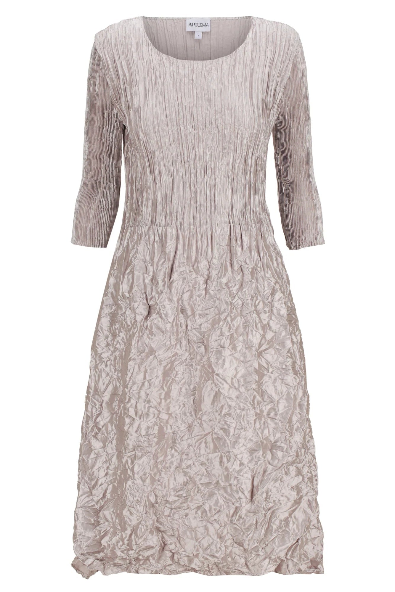 Alquema 3/4 Sleeve Smash Pocket Dress