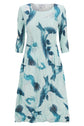 Alquema 3/4 Sleeve Smash Pocket Dress