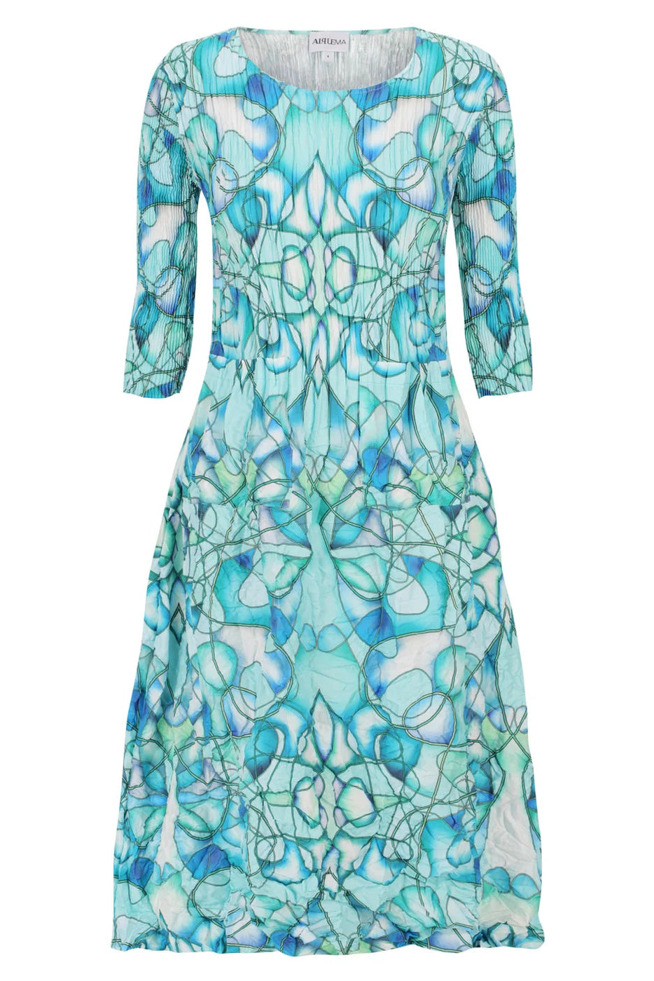 Alquema 3/4 Sleeve Smash Pocket Dress