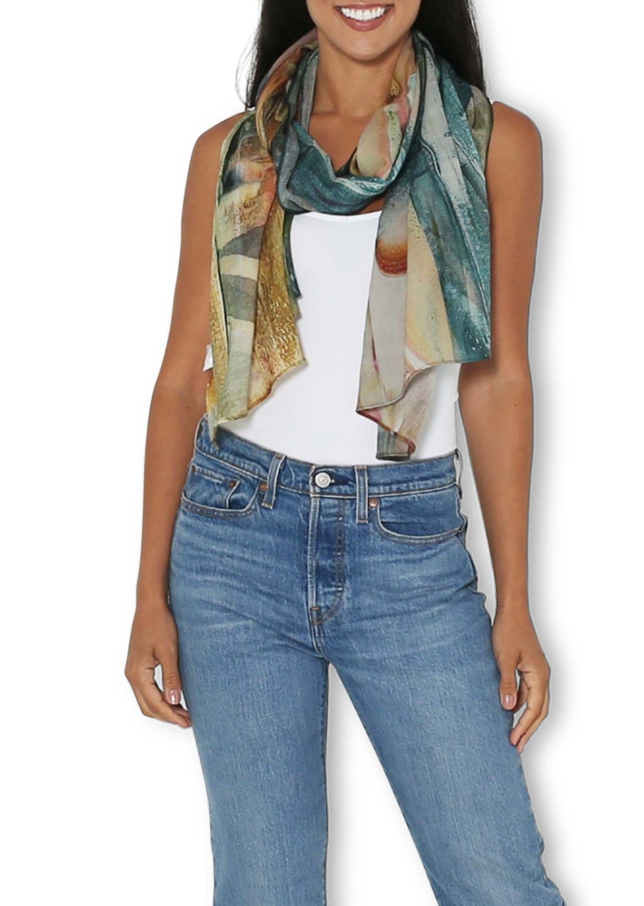 The Artists Label Bamboo Wool Scarf