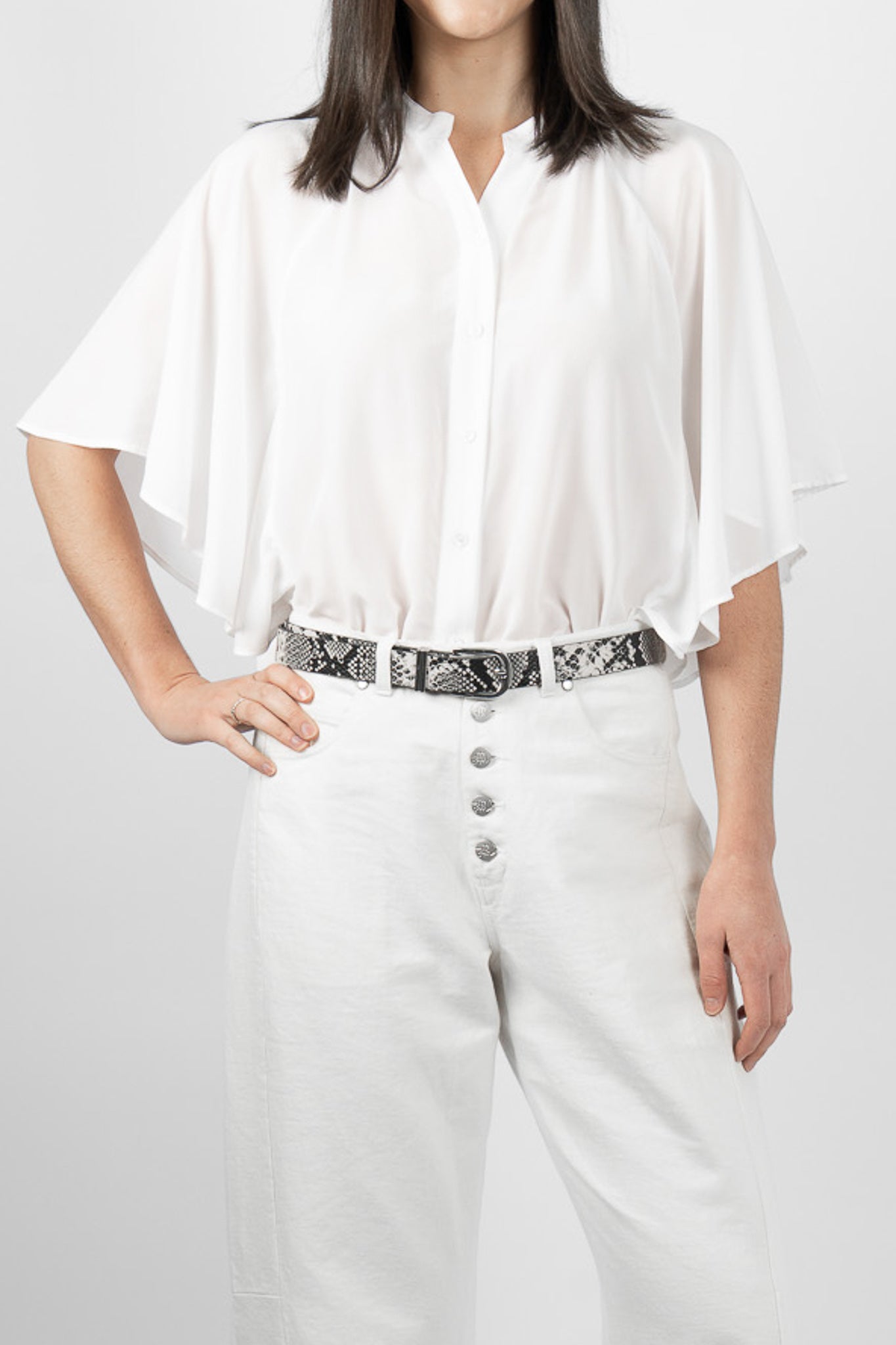 M.A. Dainty Florrie Silk Shirt