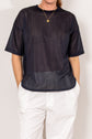 M.A. Dainty Peony Mesh Top