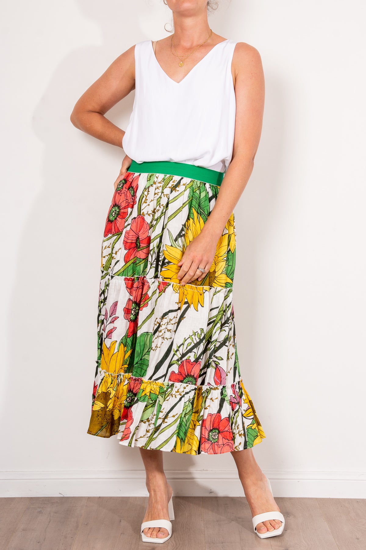 CURATE by Trelise Cooper Lawn Party Sunflower Power Skirt