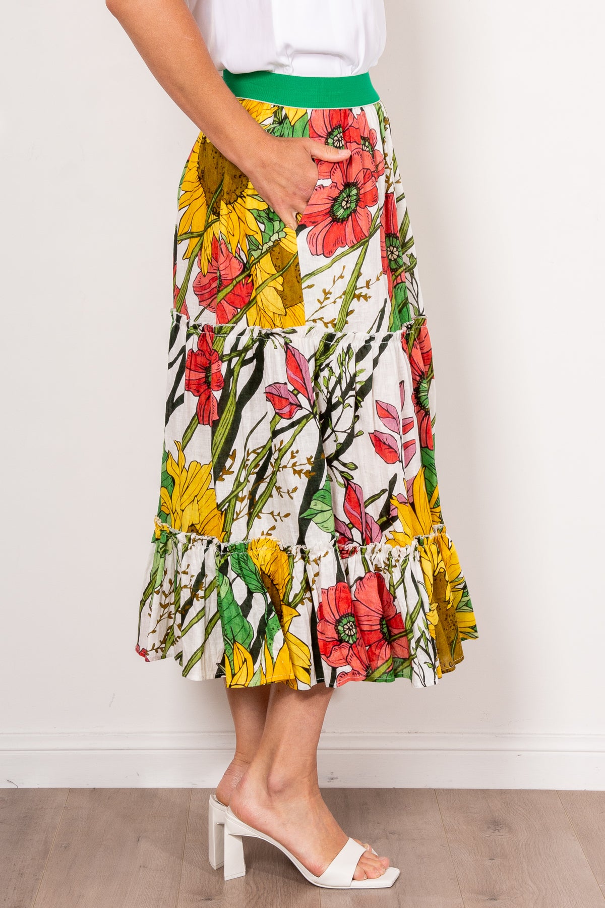 CURATE by Trelise Cooper Lawn Party Sunflower Power Skirt