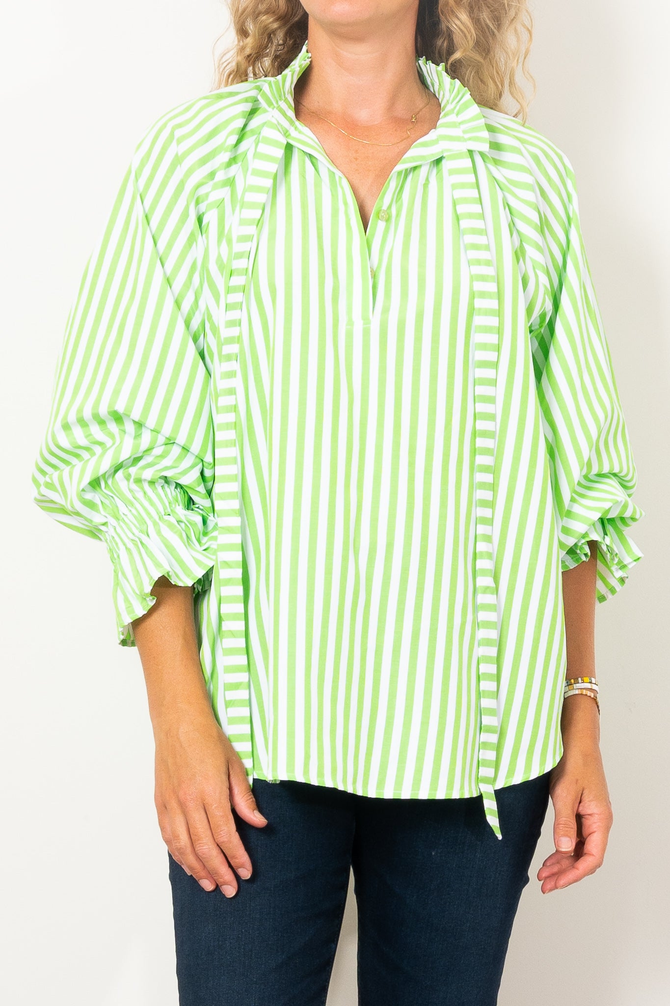 Alexandra Danill Stripe Shirt