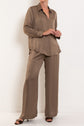 Mela Purdie Maxi Pace Pant Mirror Satin