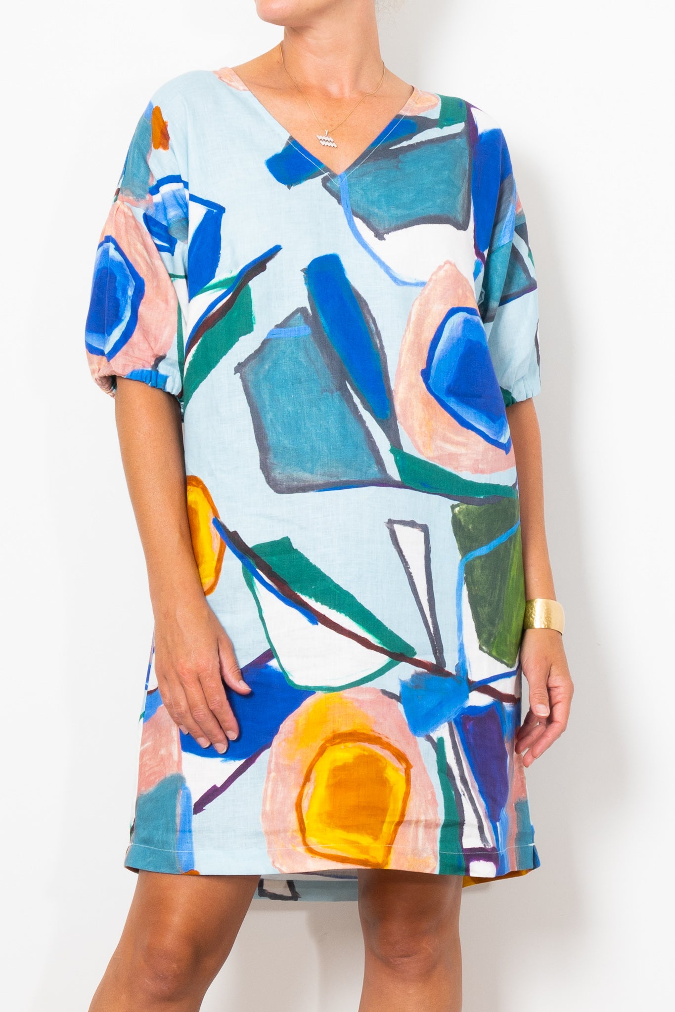 ELK Strom Sun Print Dress