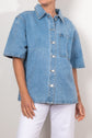 Ena Pelly Reese Oversized Denim Shirt