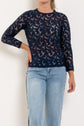 M.A. Dainty Barre Lace Top