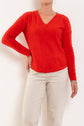 Bridge & Lord Princess V Curved Hem Pullover