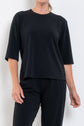 Mela Purdie Plaza Crew Top Powder Knit